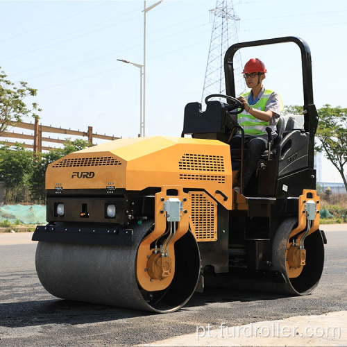 Mini compactador de rolo de asfalto compactador de rolo de estrada pequeno rolo de asfalto para venda FYL-1200